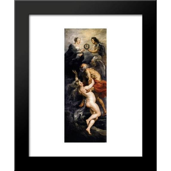 The Triumph of Truth 20x24 Framed Art Print by Peter Paul Rubens