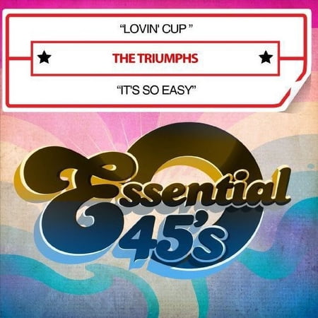 The Triumphs - Lovin Cup / It's So Easy - Rock N' Roll Oldies - CD