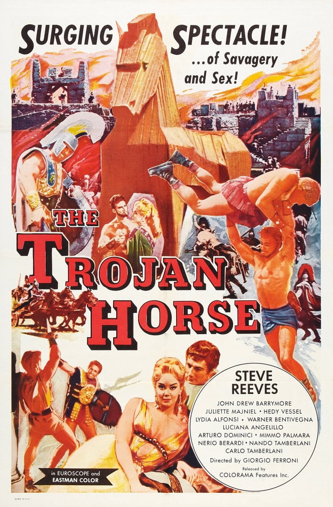 The Trojan Horse Canvas Art -  (24 x 36)