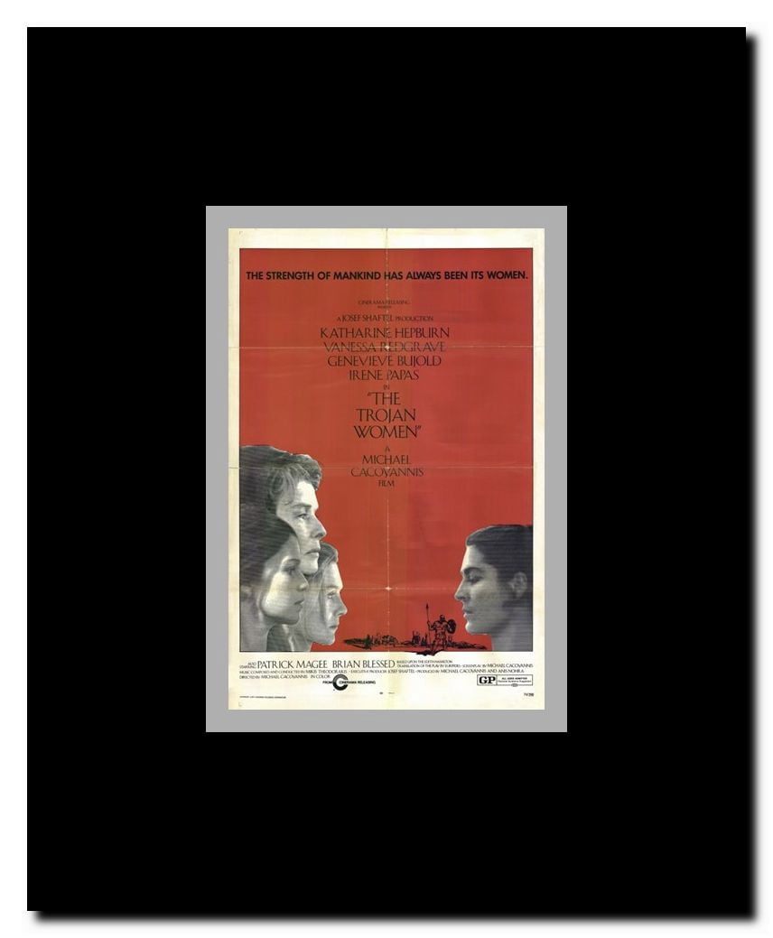 The Trojan Women Framed Movie Poster
