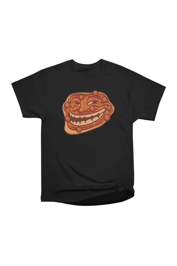 The Trollface Pie T-Shirt Tee Gift For Him Merch For Her Apparel For Friend 1