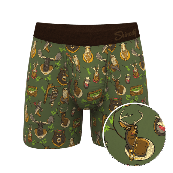 The Trophy Life - Shinesty Taxidermy Ball Hammock Pouch Underwear With Fly  5X