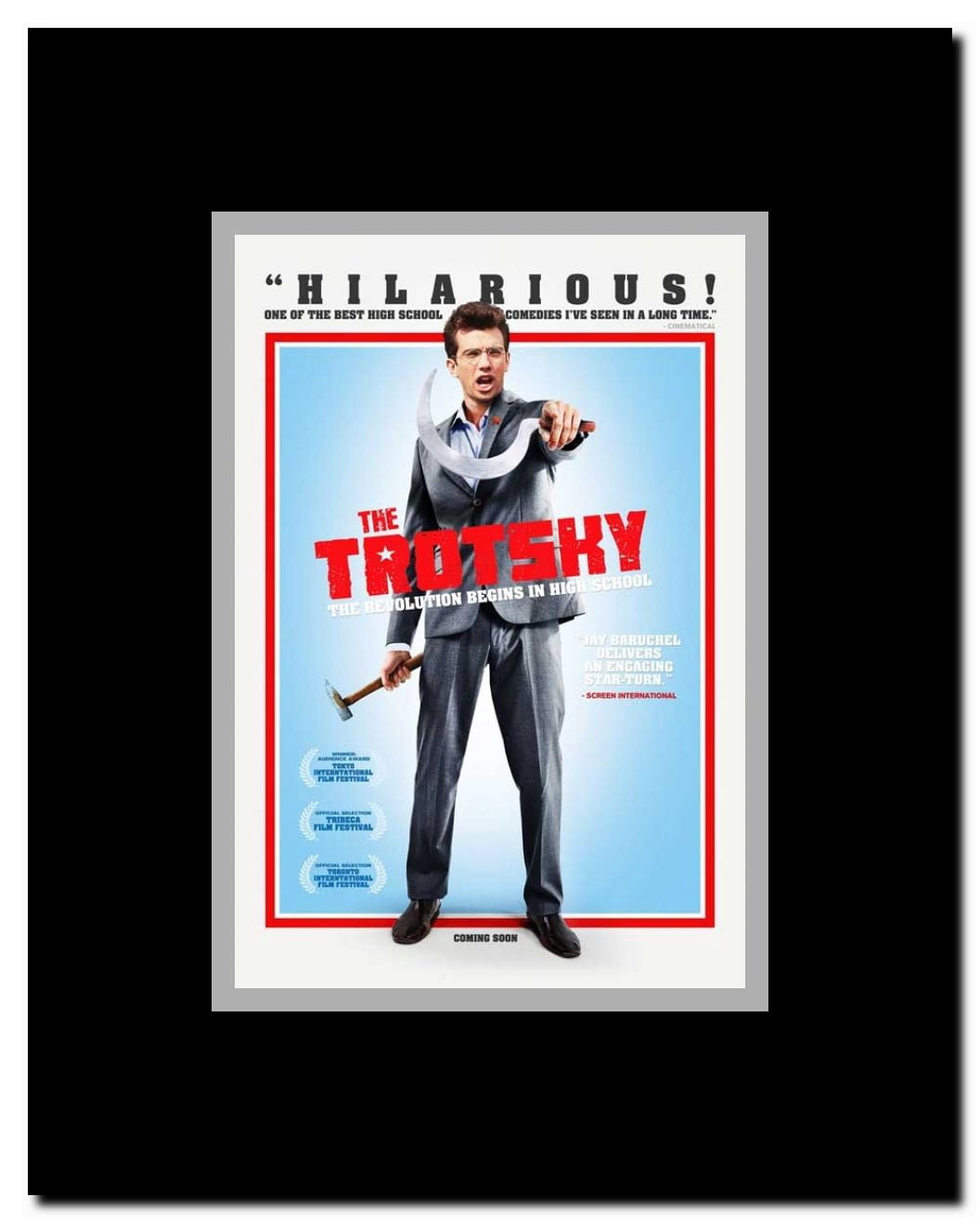 The Trotsky Framed Movie Poster