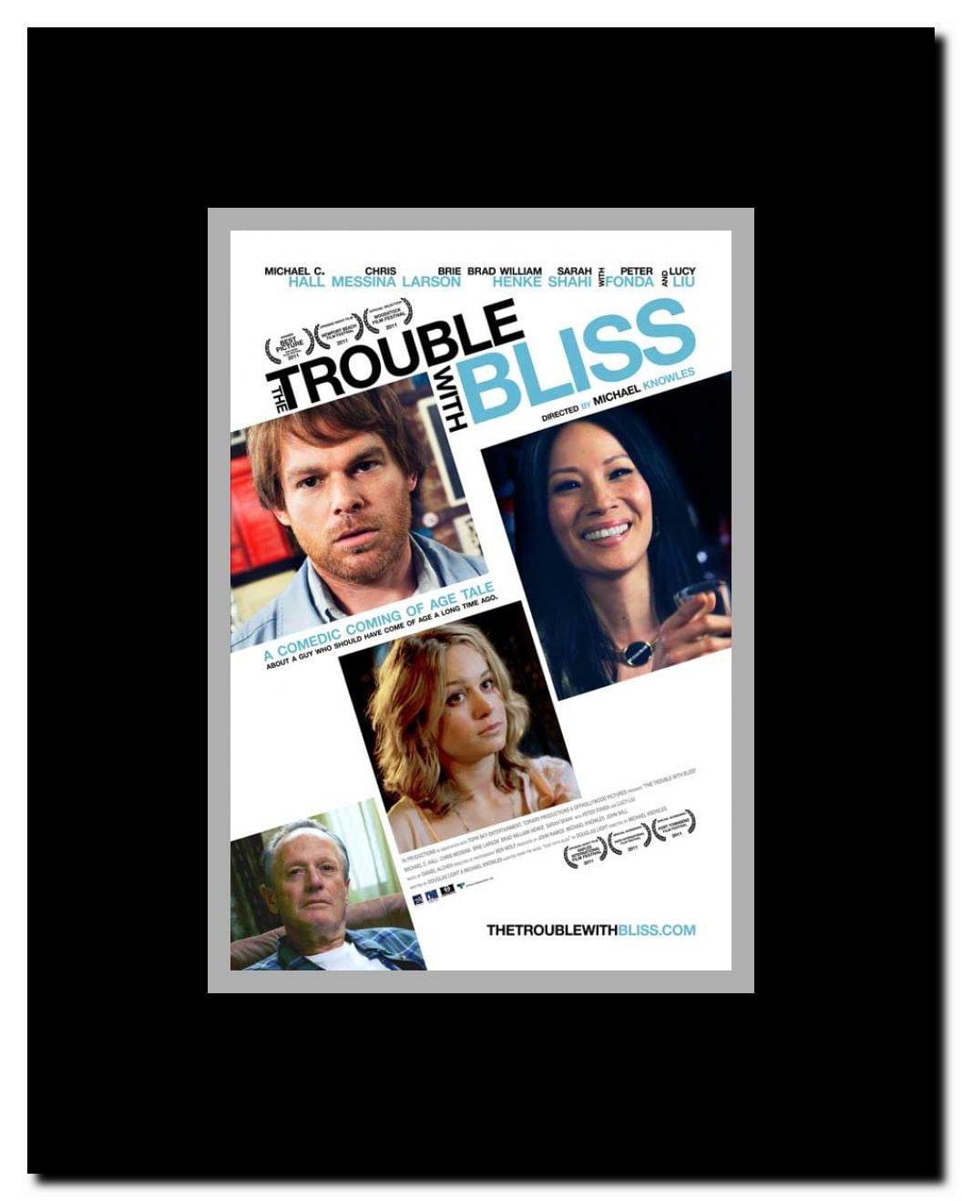 The Trouble with Bliss Framed Movie Poster