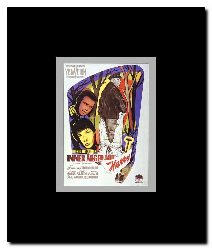 The Trouble with Harry Framed Movie Poster
