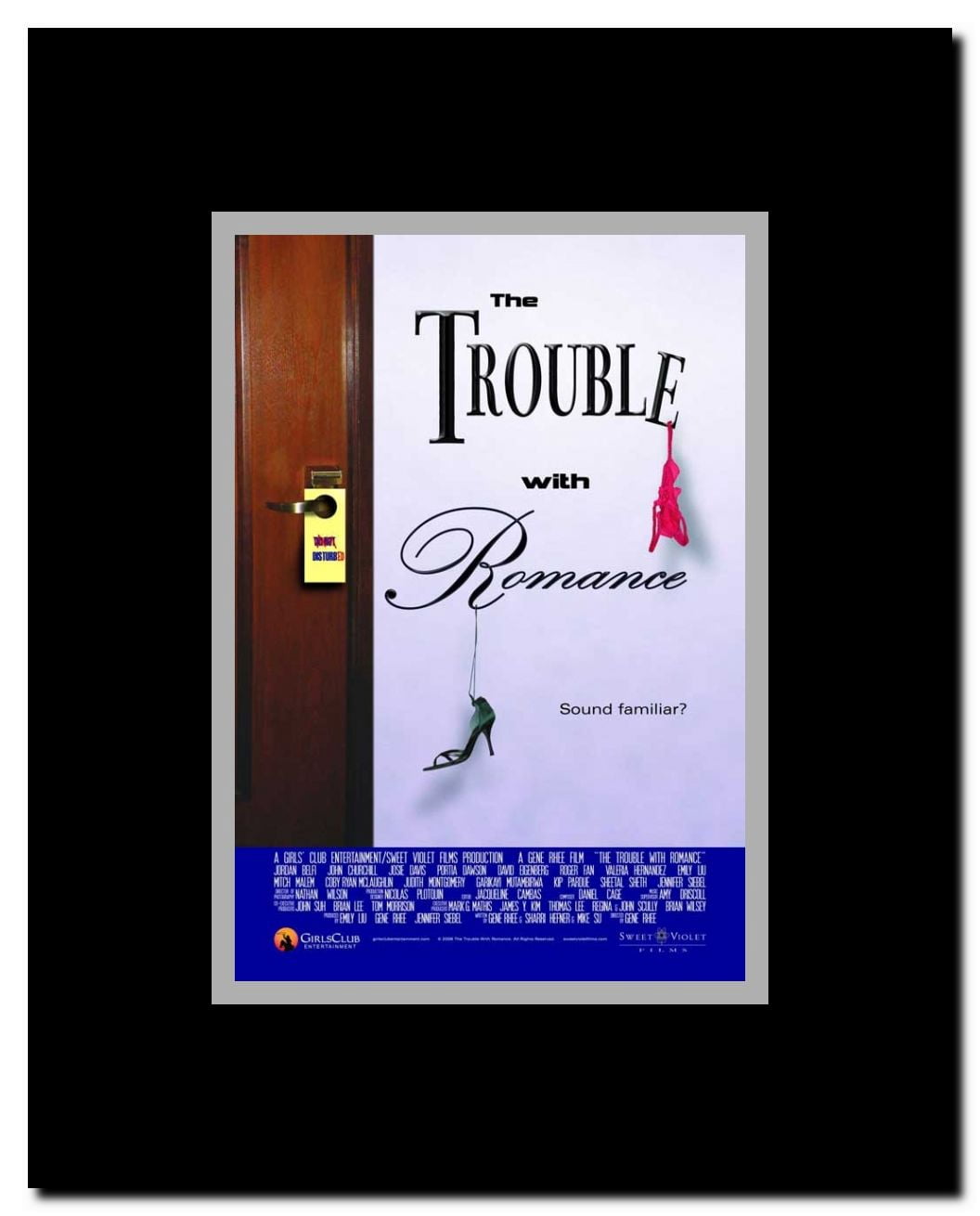 The Trouble with Romance Framed Movie Poster