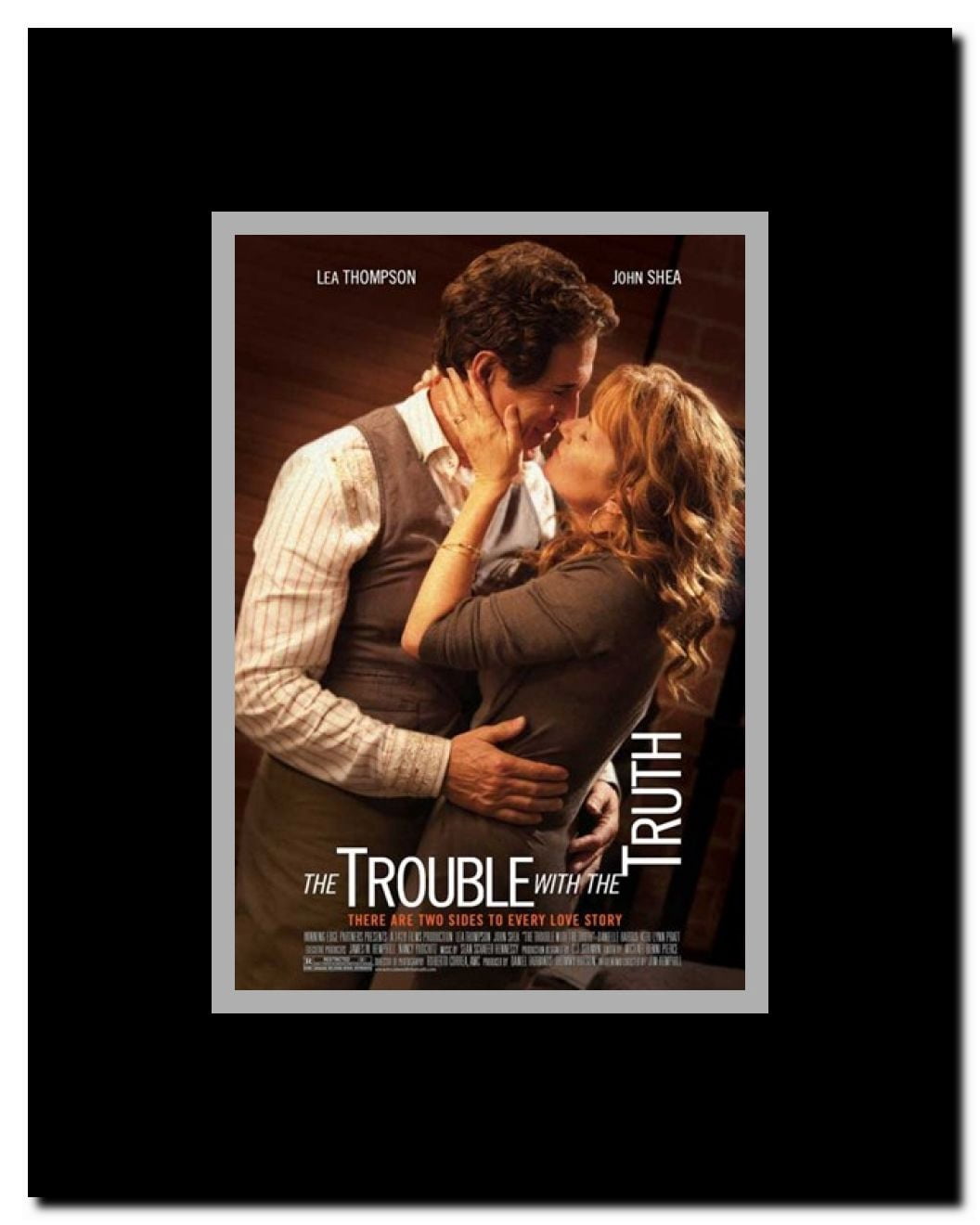 The Trouble with the Truth Framed Movie Poster