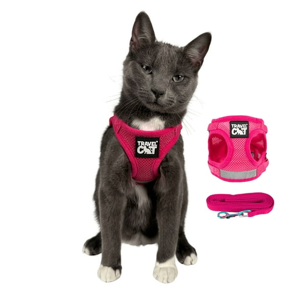 "The Purrfectly Pink" Iridescent Limited-Edition Harness  Leash Set