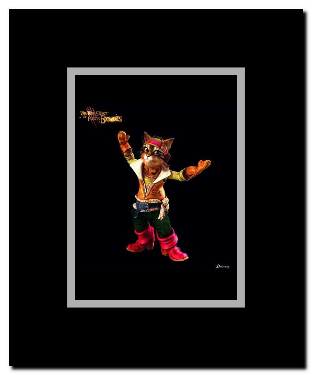 The True Story of Puss'N Boots Framed Movie Poster