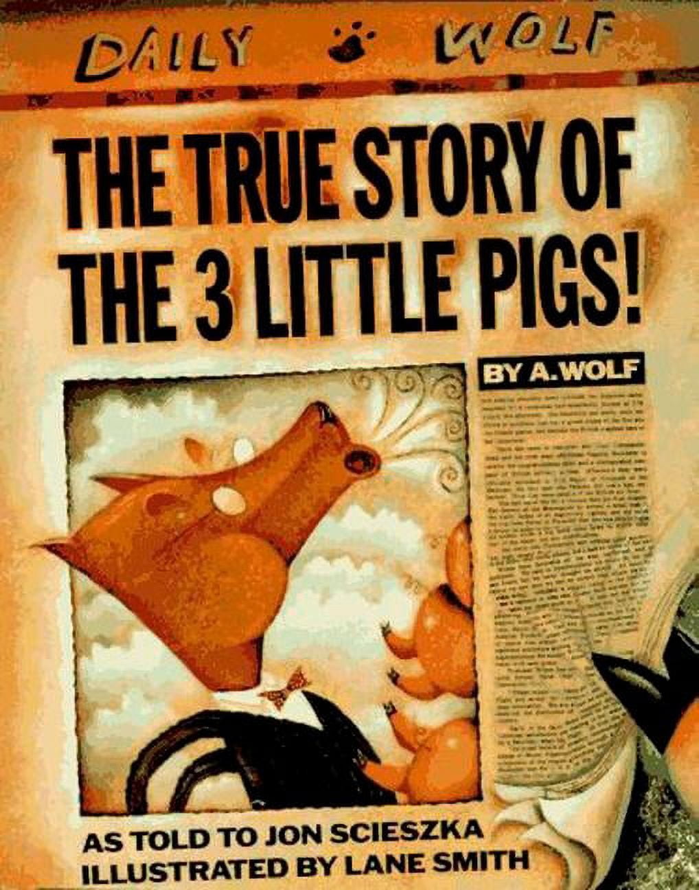 ROUAGE　 STRAY PIG　dibs　雑誌切り抜き３冊セット Jon Scieszka, Hardcover Book, The True Story of the 3 Little Pigs
