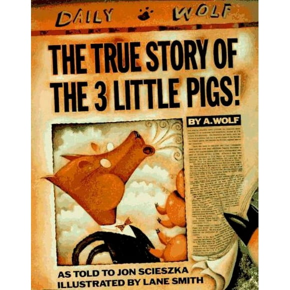 The True Story of the Three Little Pigs (Hardcover)