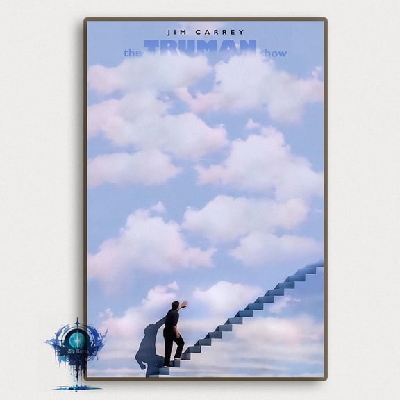 The Truman Show Movie Poster: High Definition Art Print Paper Poster UNFRAMED PAPER POSTER