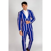 The Trust Funder - Shinesty Blue Striped Suit  US Jacket 42