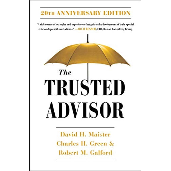 Pre-Owned The Trusted Advisor: 20th Anniversary Edition (Paperback) 1982157100 9781982157104