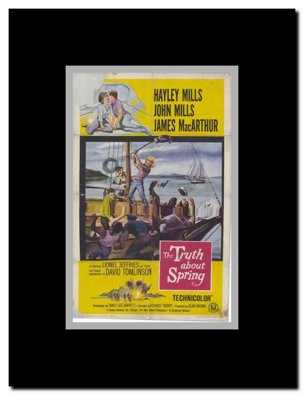 The Truth About Spring Framed Movie Poster