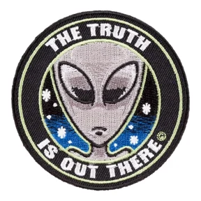 The Truth Is Out There Round Alien Patch, Sci-Fi Patches
