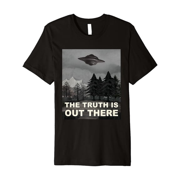 The Truth Is Out There UFO Conspiracy T-shirt