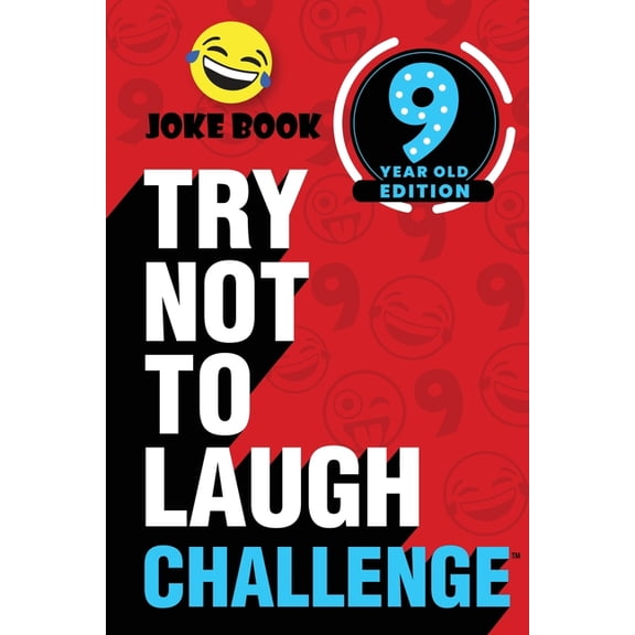 Pre-Owned The Try Not to Laugh Challenge - 9 Year Old Edition: A Hilarious and Interactive Joke Book Toy Game (Paperback) by Crazy Corey