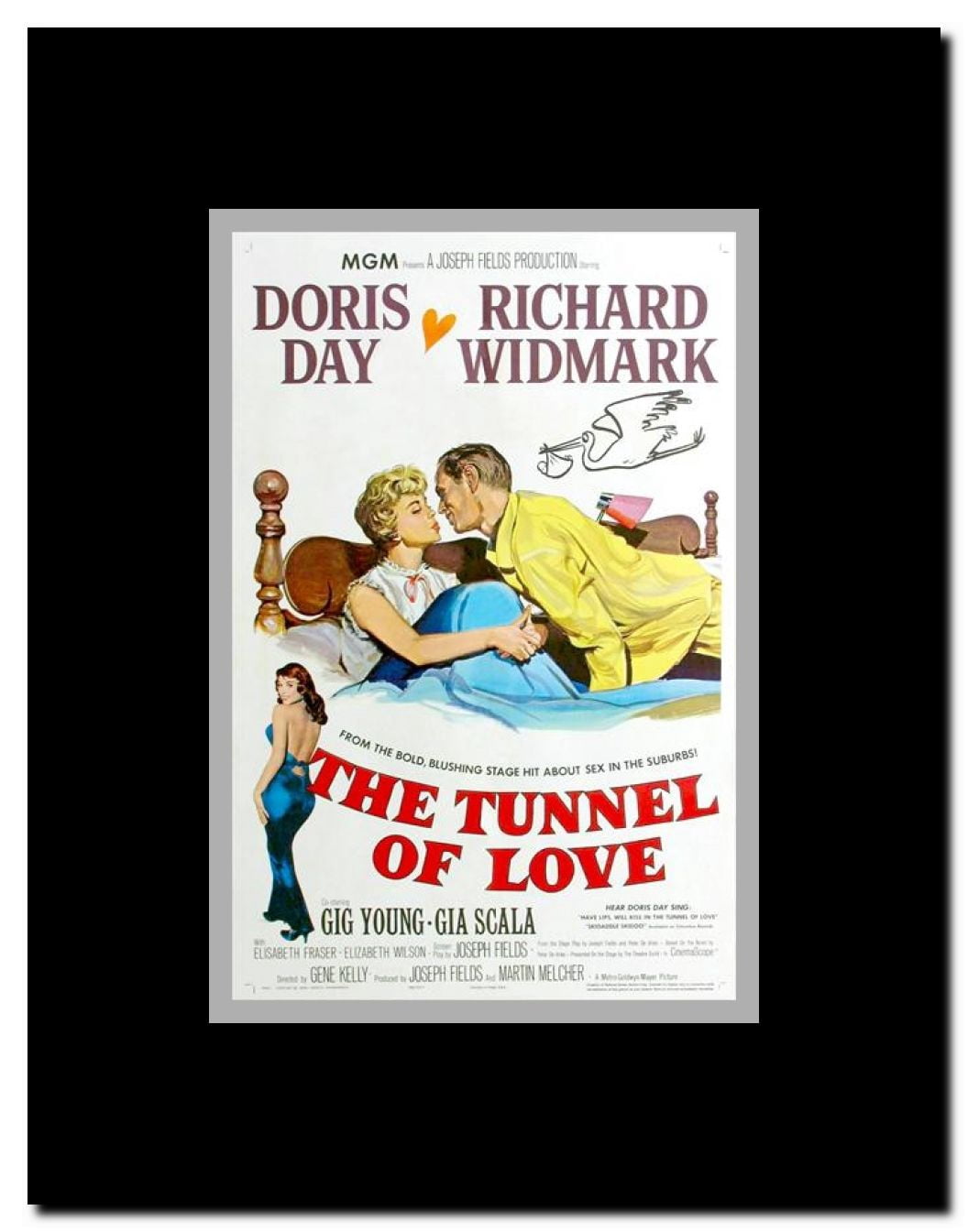 The Tunnel of Love Framed Movie Poster