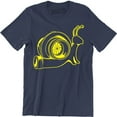 thumbnail image 1 of The Turbo Snail Funny Humor Racing Speed Racer Men's JDM Ricer Rocket T-Shirt, 1 of 4
