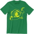 thumbnail image 1 of The Turbo Snail Funny Humor Racing Speed Racer Men's JDM Ricer Rocket T-Shirt, 1 of 4