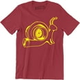thumbnail image 1 of The Turbo Snail Funny Humor Racing Speed Racer Men's JDM Ricer Rocket T-Shirt, 1 of 4