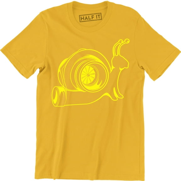 The Turbo Snail Funny Humor Racing Speed Racer Men's JDM Ricer Rocket T-Shirt