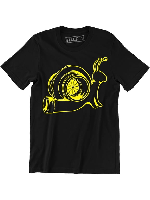 The Turbo Snail Funny Humor Racing Speed Racer Men's JDM Ricer Rocket T-Shirt