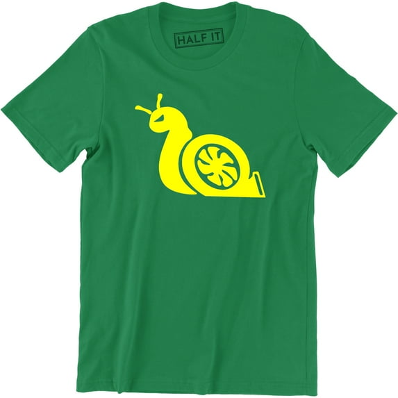 The Turbo Snail Funny Humor Racing Speed Racer Mens JDM Ricer Rocket T-Shirt