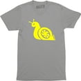 thumbnail image 1 of The Turbo Snail Funny Humor Racing Speed Racer Mens JDM Ricer Rocket T-Shirt, 1 of 4