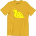 thumbnail image 1 of The Turbo Snail Funny Humor Racing Speed Racer Mens JDM Ricer Rocket T-Shirt, 1 of 4