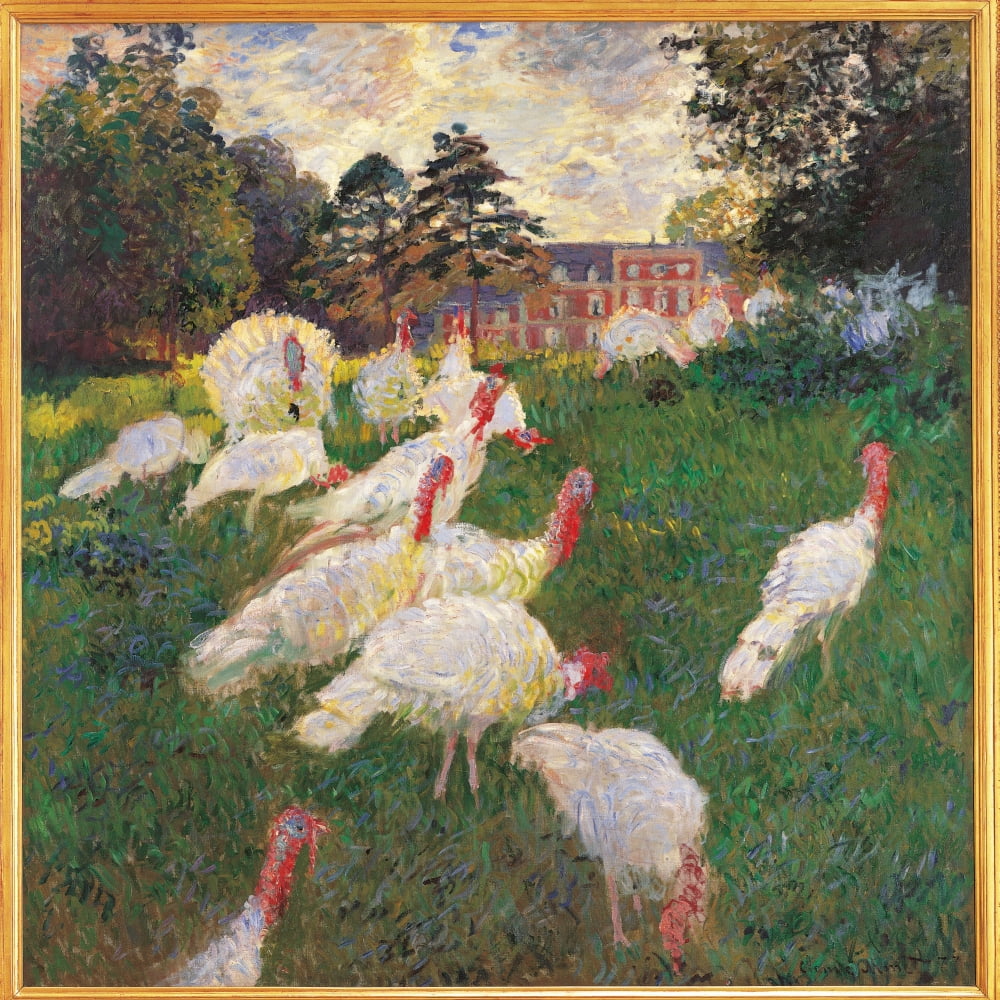 The Turkeys Canvas Art - (24 x 36)
