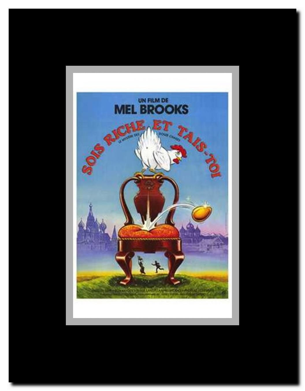 The Twelve Chairs Framed Movie Poster
