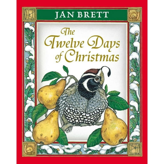 The Twelve Days of Christmas, (Board Book)