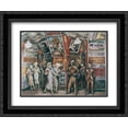 thumbnail image 1 of The Twenty Cent Movie 2x Matted 24x20 Black Ornate Framed Art Print by Reginald Marsh, 1 of 2