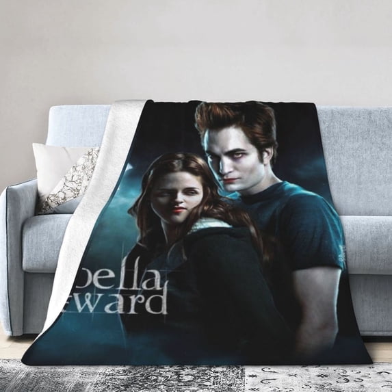 The Twilight Saga Blankets Ultra Soft Flannel Blanket All Season Fuzzy Blanket Fluffy Cozy Blanket For Couch Bed Sofa 80"X60"