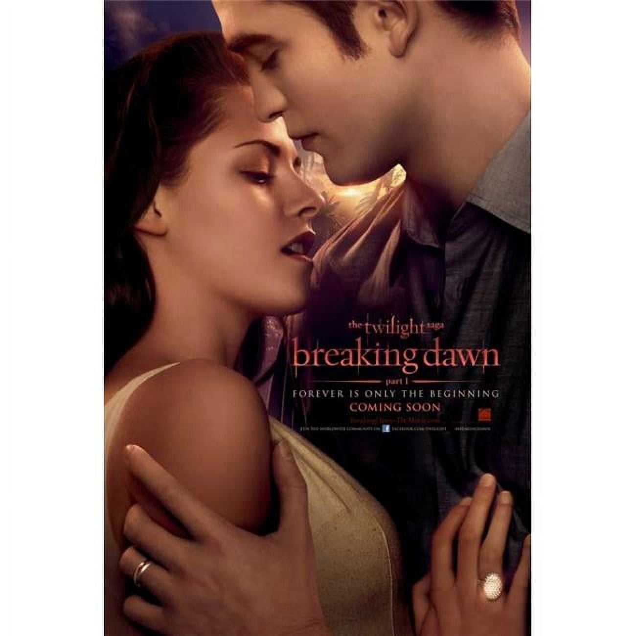 The Twilight Saga Breaking Dawn Movie Poster (11 x 17) - Walmart.com