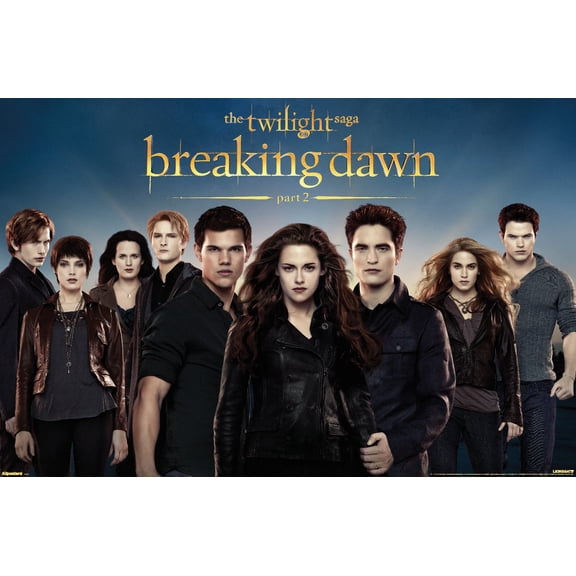 The Twilight Saga: Breaking Dawn - Part 2 (2012) - Group One Sheet Wall Poster, 14.725" x 22.375"