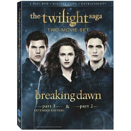 The Twilight Saga: Breaking Dawn Parts 1 and 2 DVD Extended Edition 2013