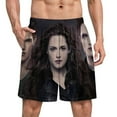 thumbnail image 1 of The Twilight Saga Men's Short Pajama Pants Soft Trendy Sleep Shorts Breathable Ice Silk Lounge Shorts 3XL, 1 of 8