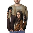 thumbnail image 1 of The Twilight Saga Mens T-Shirts Long Sleeve Printed Shirt Soft Casual Tee Top Fashion Lightweight Blouse 3XL, 1 of 6