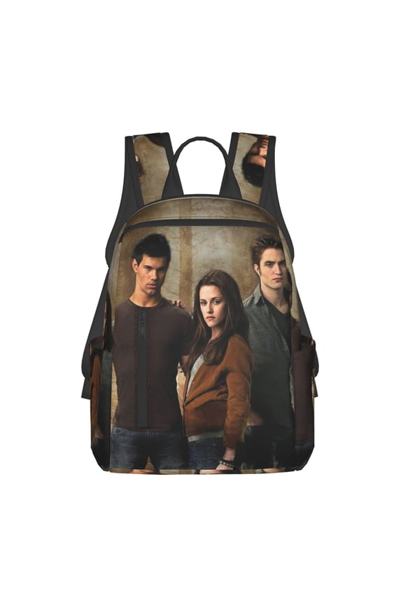 The Twilight Saga Shoulder Bag Rucksack Casual Lightweight Backpack Simple Printed Daypack