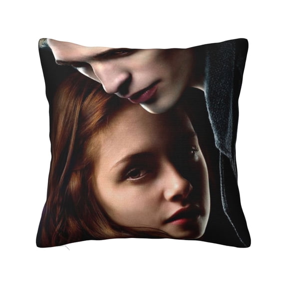The Twilight Saga Square Pillow Case Pillow Holder Soft Decorative Pillow Sham Cushion Cases Pillowcase 18"X18"