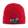 thumbnail image 1 of The Twilight Saga Winter Hats Warm Knit Cuffed Beanie Unisex Skull Knitted Caps Fashion Ski Hat For Men And Women Red, 1 of 9