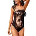thumbnail image 1 of The Twilight Saga Women's One Piece Swimsuits Ruffle Swimwear Bathing Suits Tummy Control Swim Suit S, 1 of 6