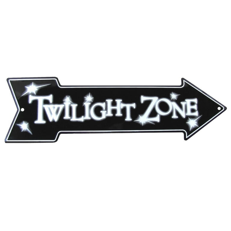The Twilight Zone Metal Arrow Funny Movie Room Home Theater Man Cave Wall Decor The Twilight Zone Metal Arrow Funny Movie Room Home Theater Man Cave Wall Decor