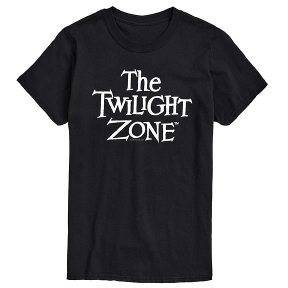 The Twilight Zone - White Logo Men's Short Sleeve Graphic T-Shirt