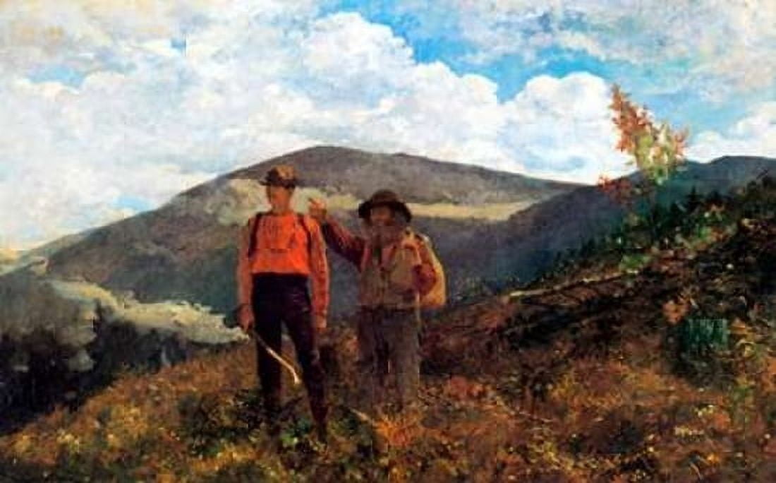 The Two Guides Canvas Art - Winslow Homer (24 x 36)