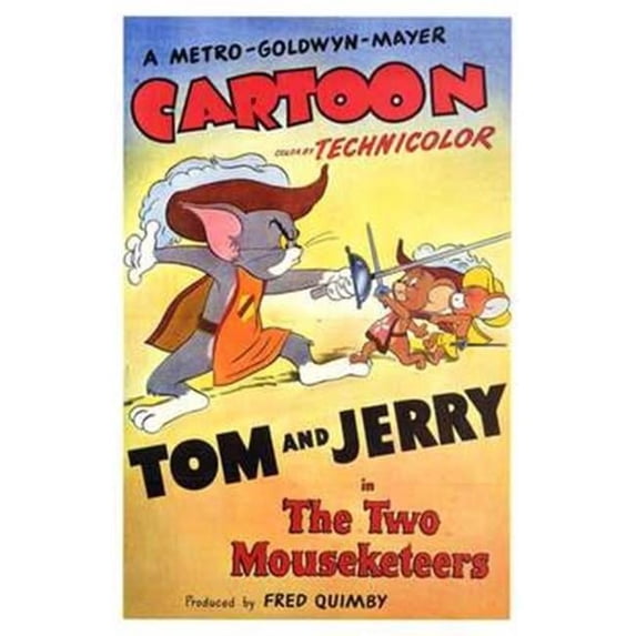 The Two Mouseketeers Movie Poster (11 x 17)