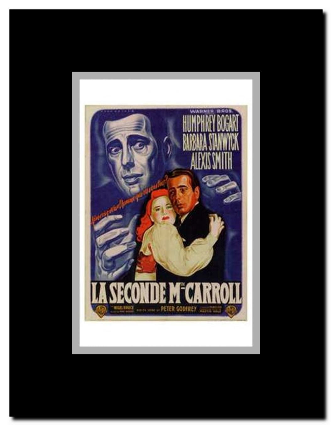 The Two Mrs Carrolls Framed Movie Poster